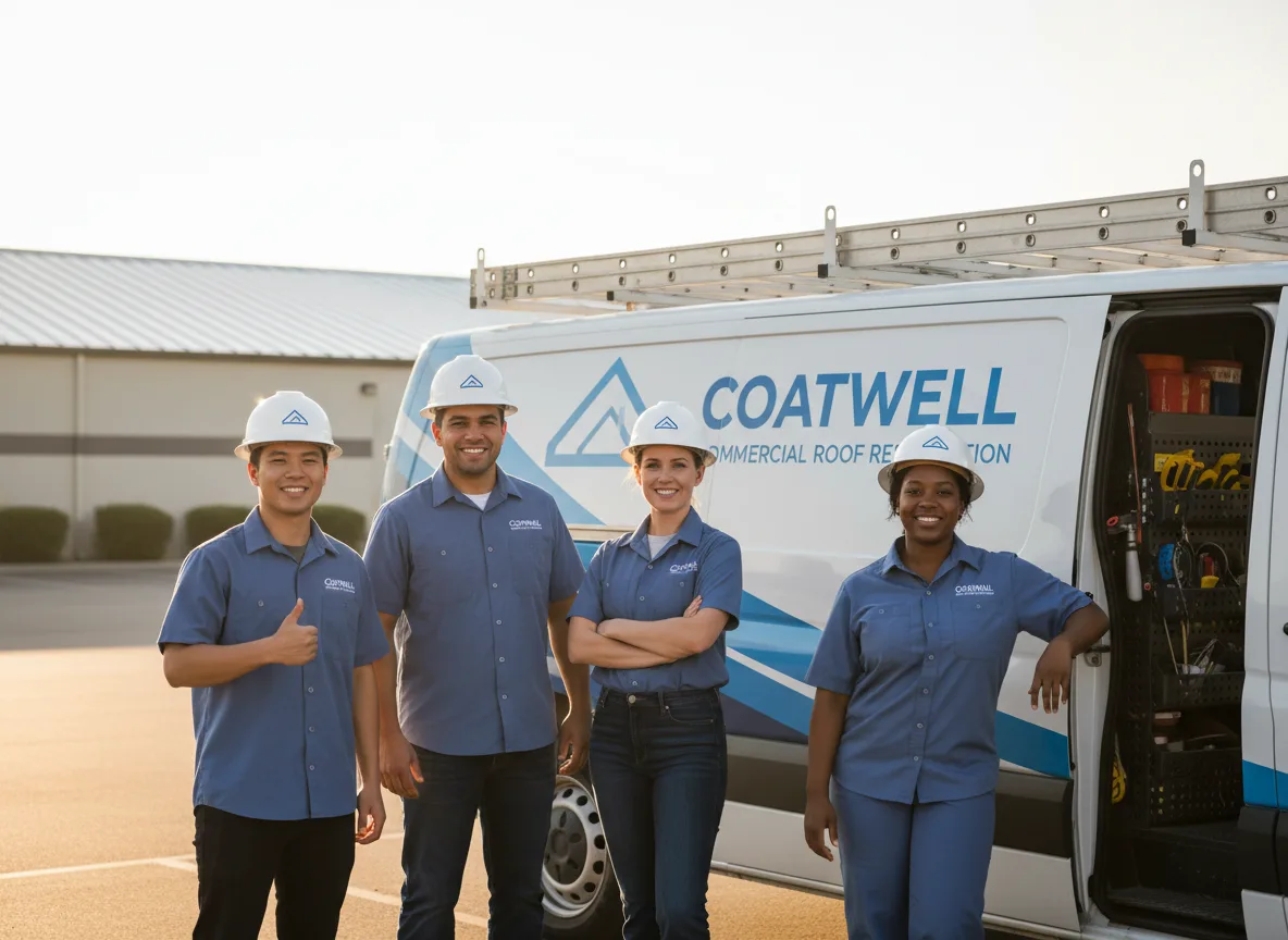 Commercial roof coating company in Anza, CA